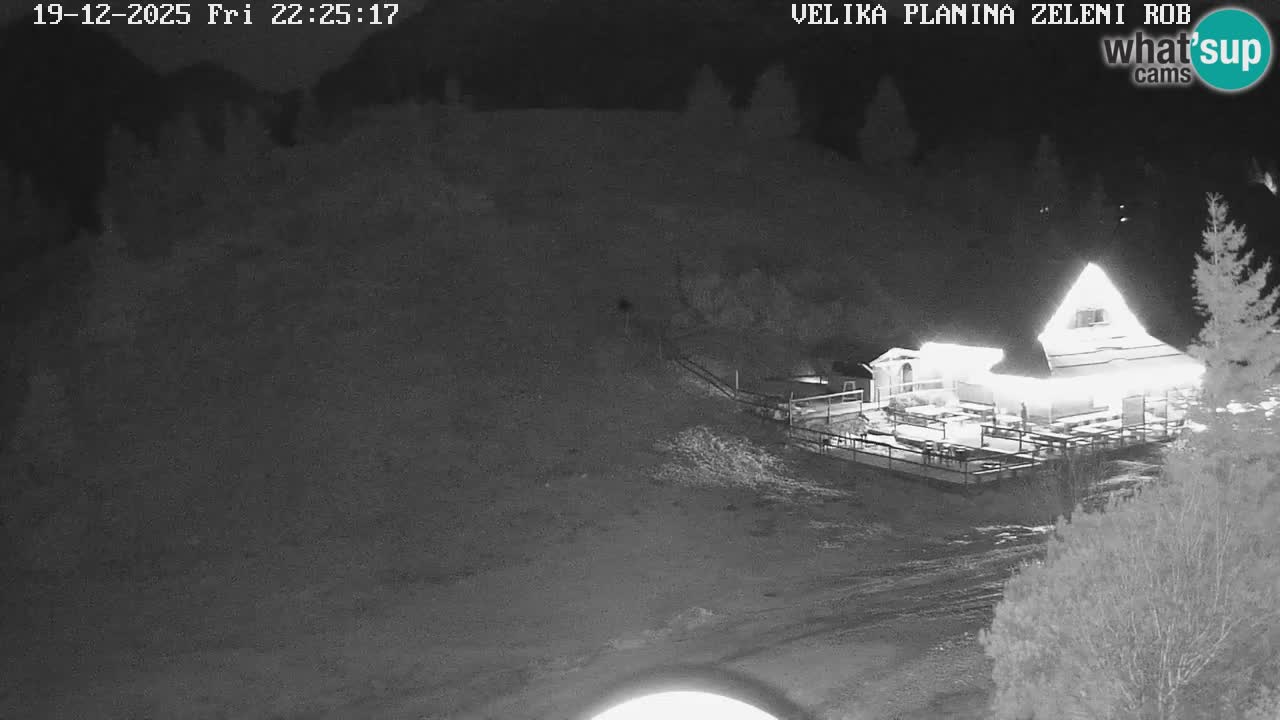 Zeleni Rob – Webcam live | Velika Planina