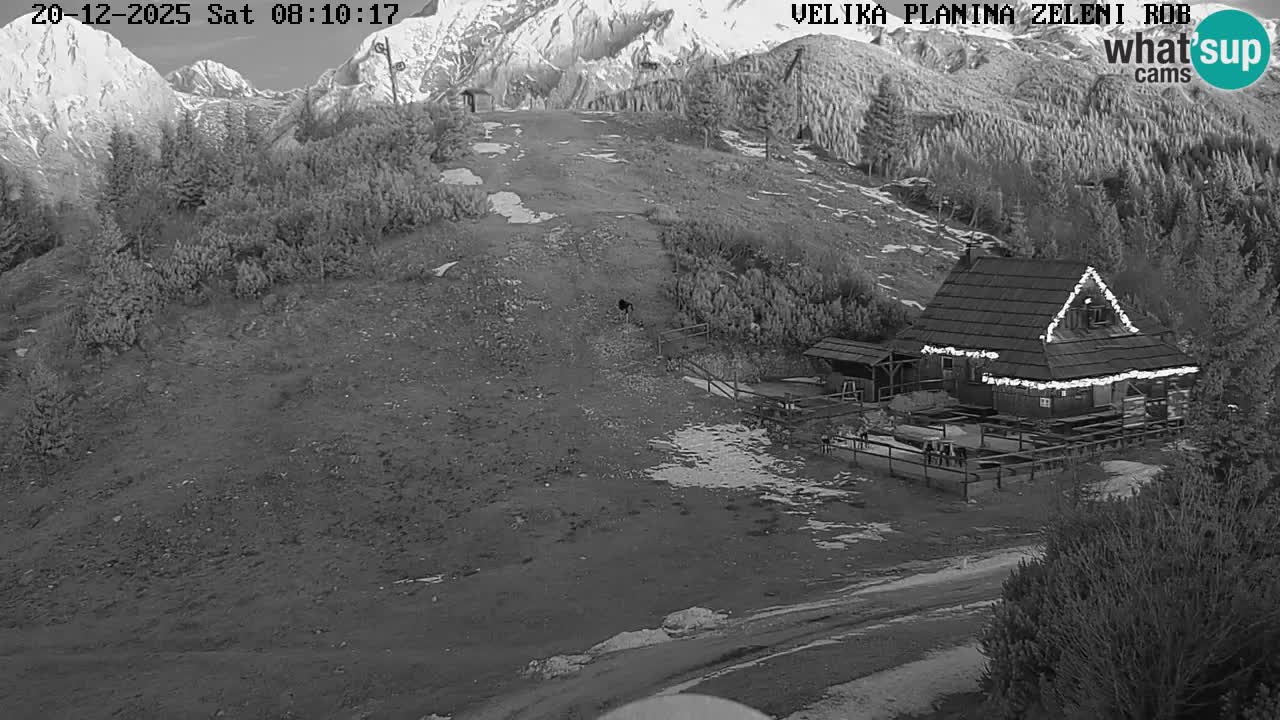Zeleni Rob – Webcam live | Velika Planina