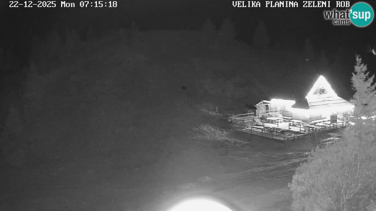 Zeleni Rob – Webcam live | Velika Planina