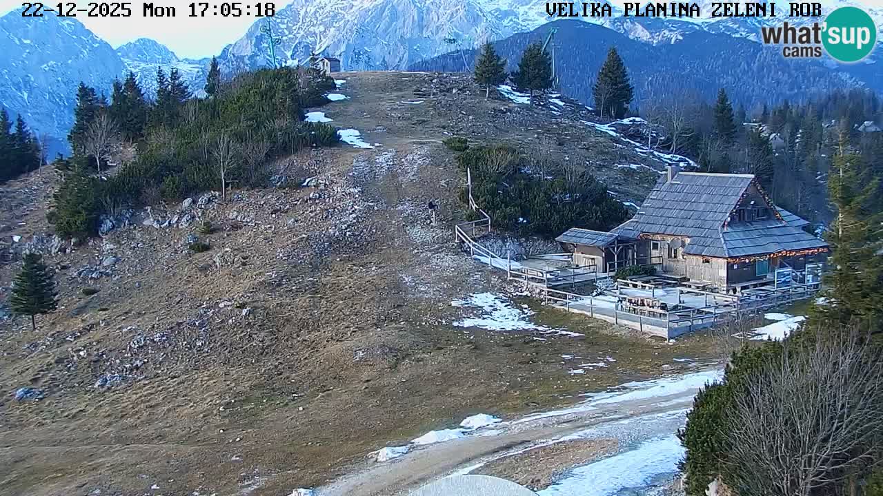 Zeleni Rob – Webcam live | Velika Planina