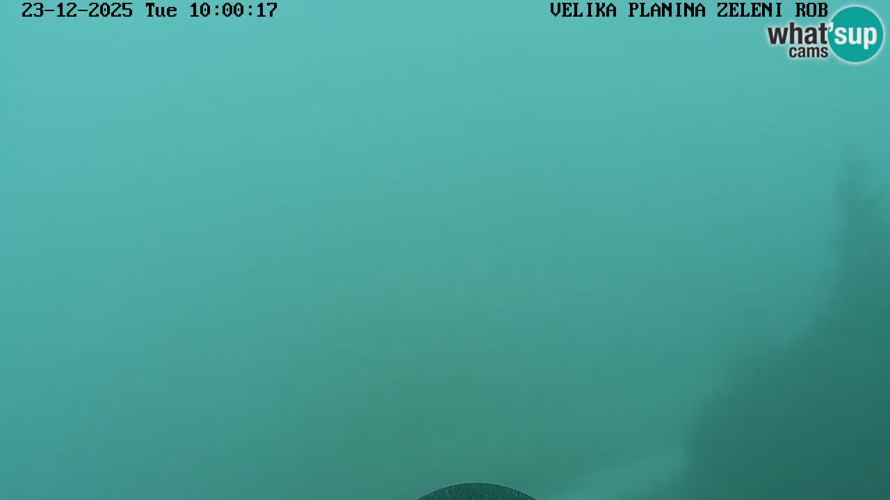 Zeleni Rob | Web kamera Velika Planina
