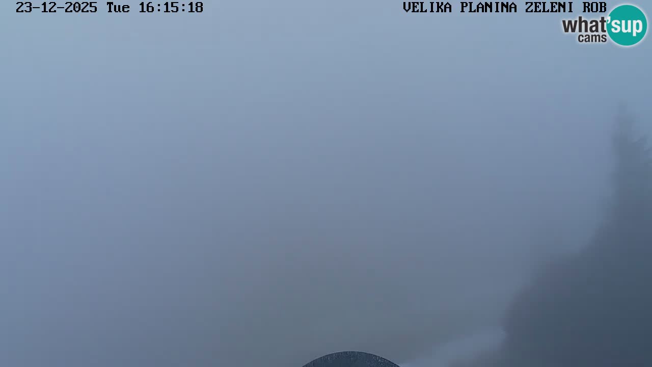 Zeleni Rob – Webcam live | Velika Planina