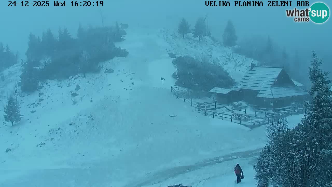 Zeleni Rob – Webcam live | Velika Planina