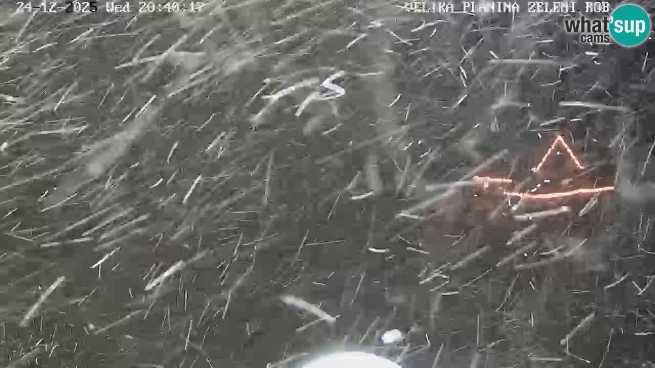 Zeleni Rob – Webcam live | Velika Planina