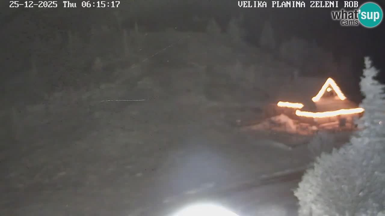 Zeleni Rob – Webcam live | Velika Planina