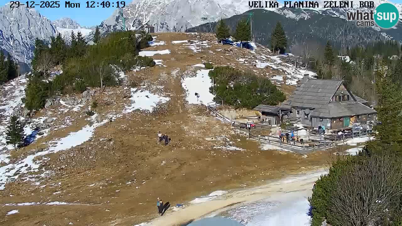 Zeleni Rob | Webcam live Velika Planina