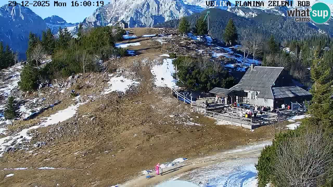 Zeleni Rob | Webcam live Velika Planina