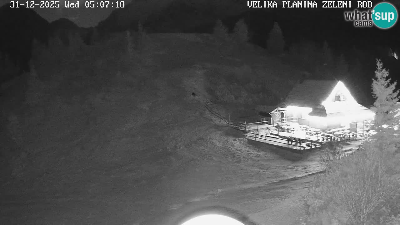 Zeleni Rob | Webcam live Velika Planina