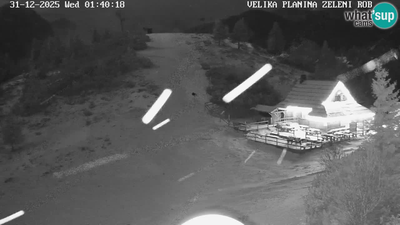 Zeleni Rob – Webcam live | Velika Planina