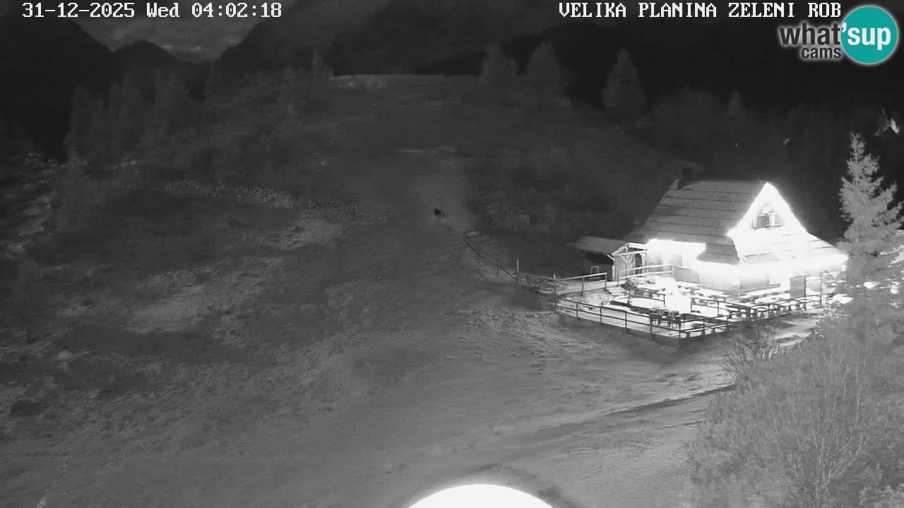 Zeleni Rob – Webcam live | Velika Planina