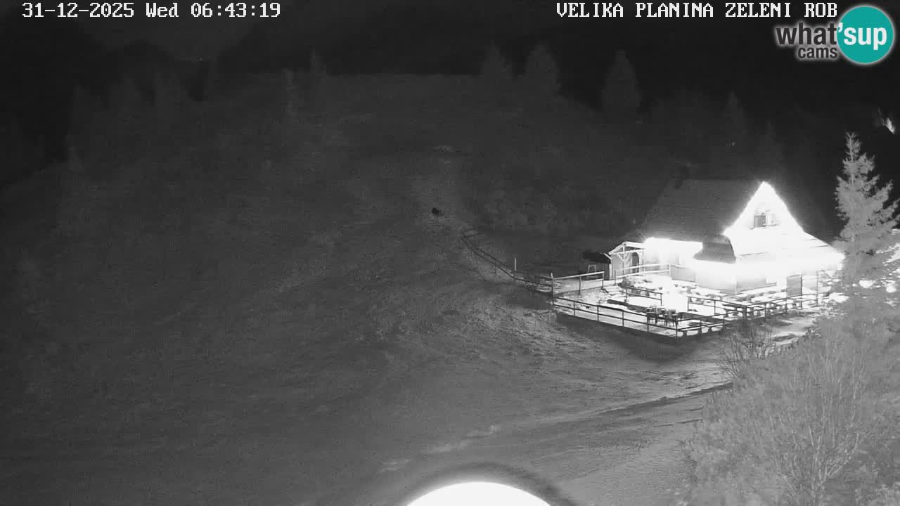 Zeleni Rob | Webcam live Velika Planina