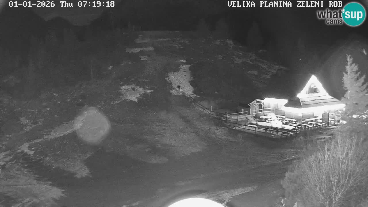 Zeleni Rob | Webcam live Velika Planina