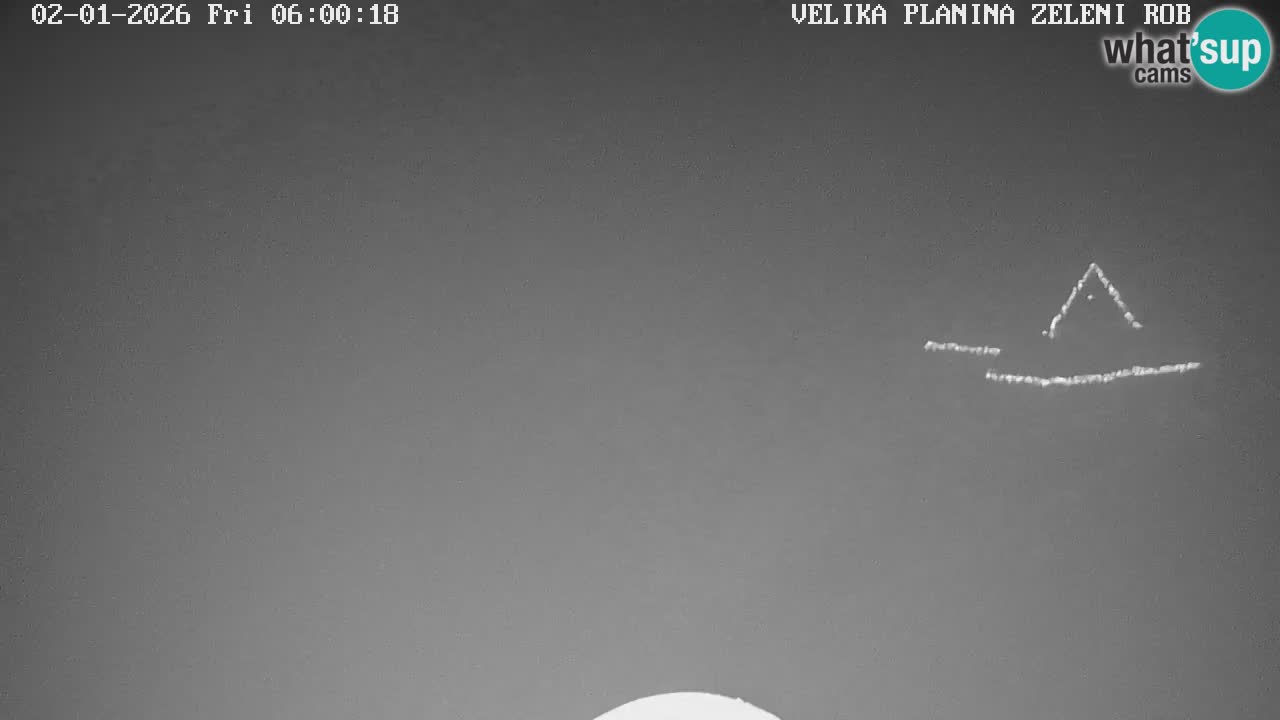 Zeleni Rob – Webcam live | Velika Planina