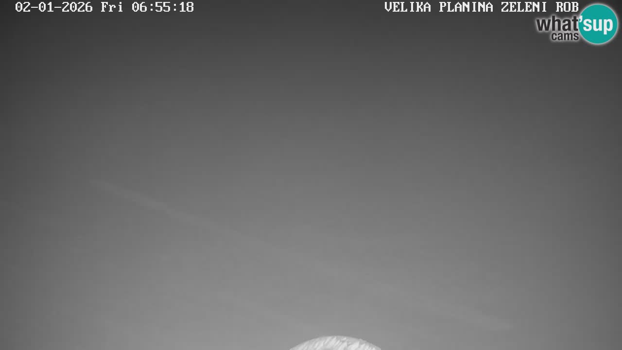 Zeleni Rob | Webcam en vivo Velika Planina