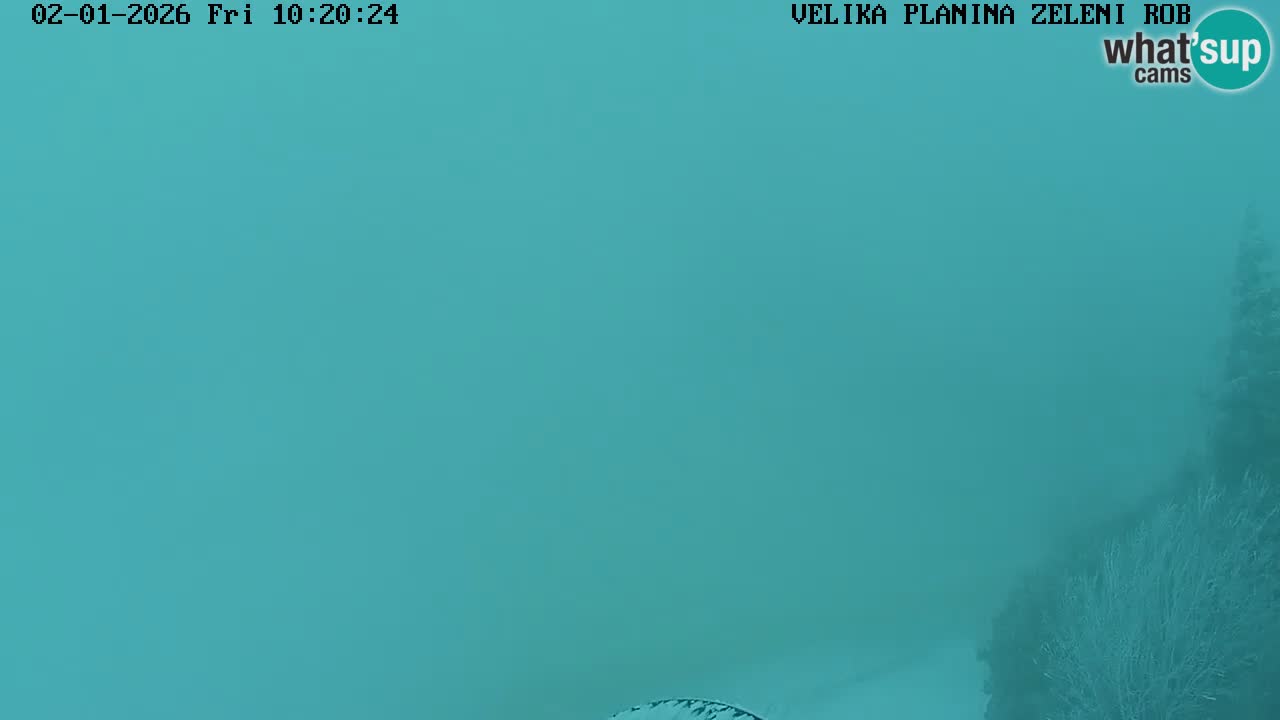 Zeleni Rob | Web kamera Velika Planina