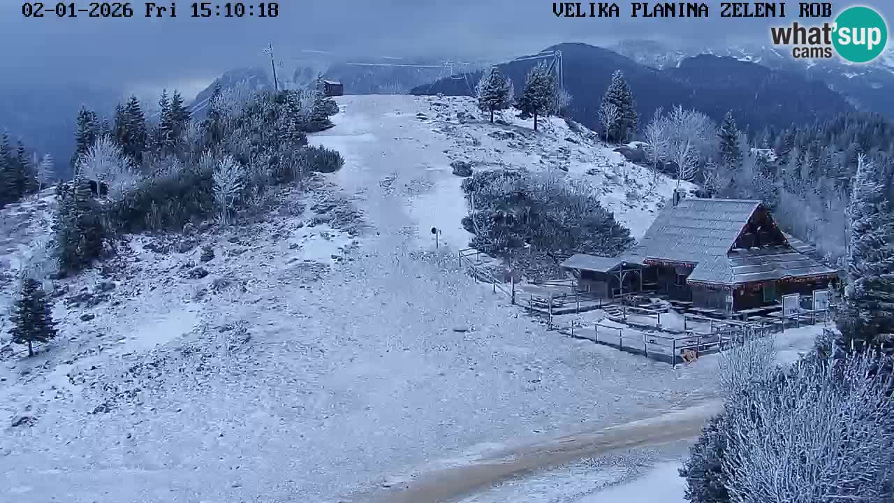 Zeleni Rob – Webcam live | Velika Planina