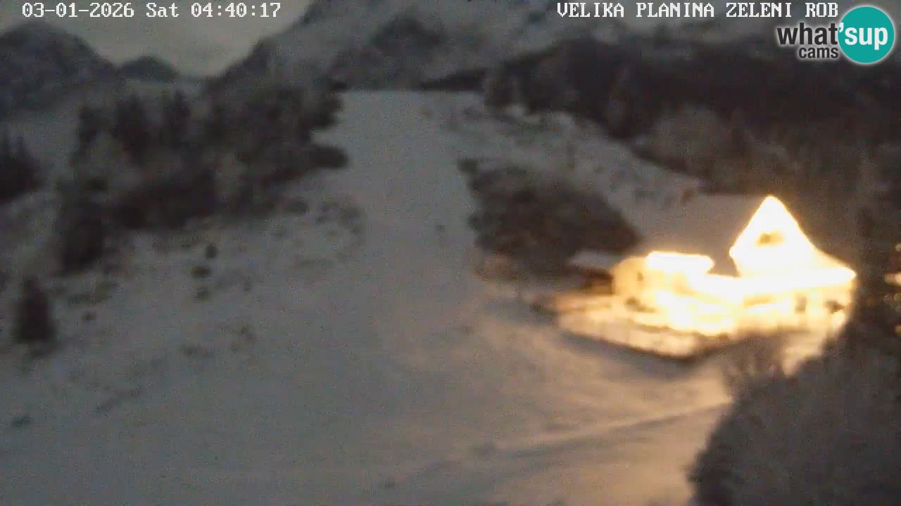Zeleni Rob – Webcam live | Velika Planina