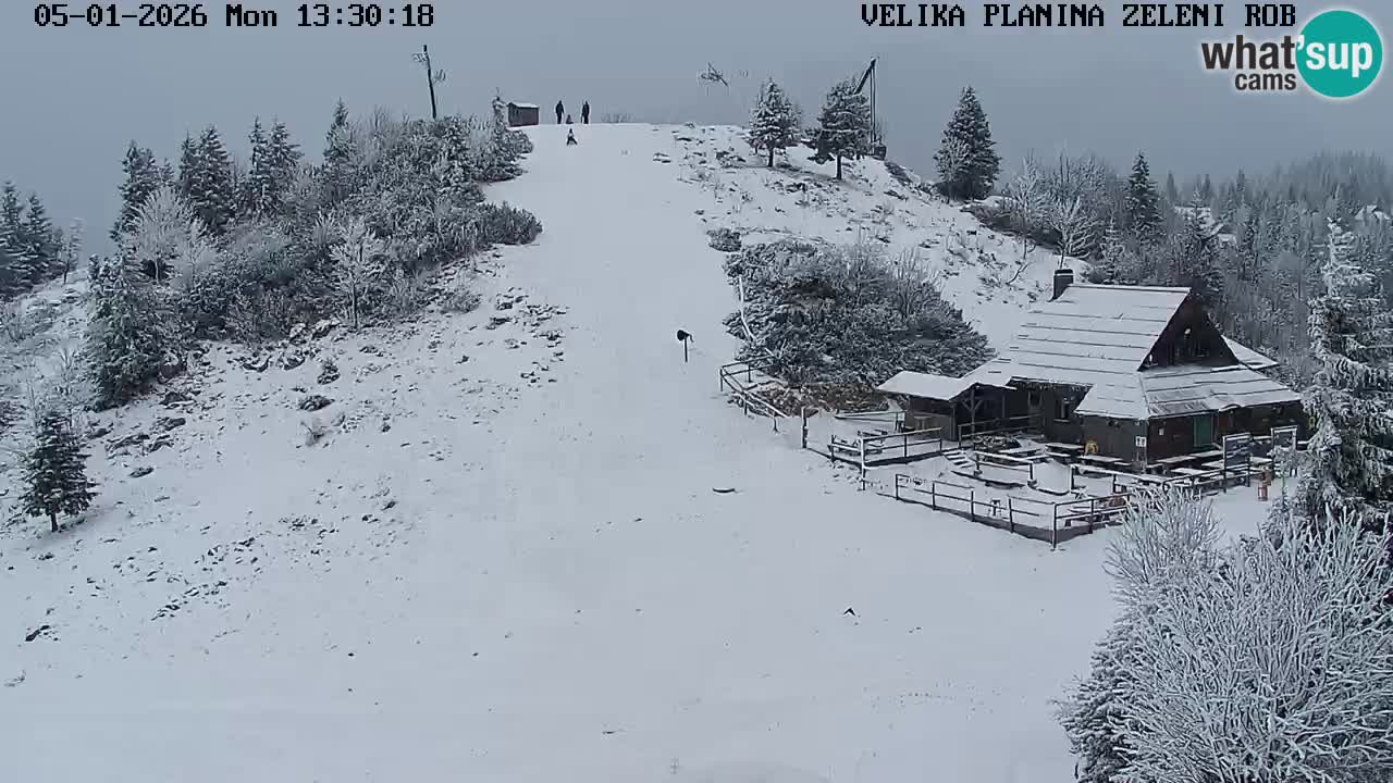 Zeleni Rob | Web kamera Velika Planina
