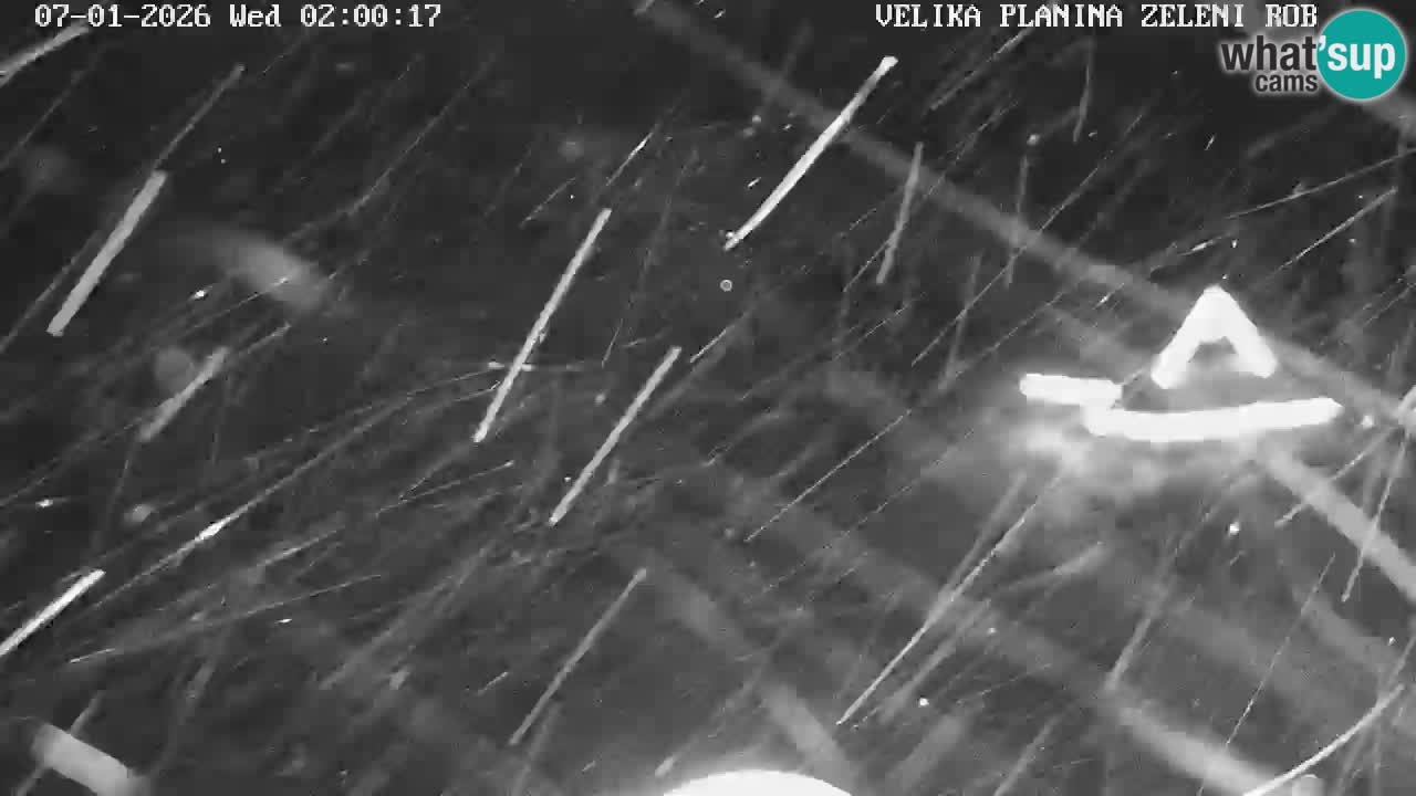 Zeleni Rob – Webcam live | Velika Planina