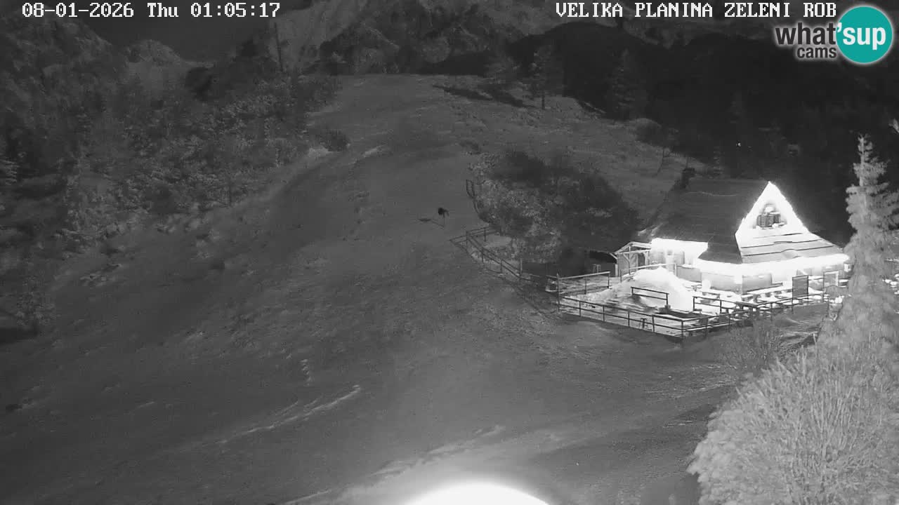 Zeleni Rob – Webcam live | Velika Planina