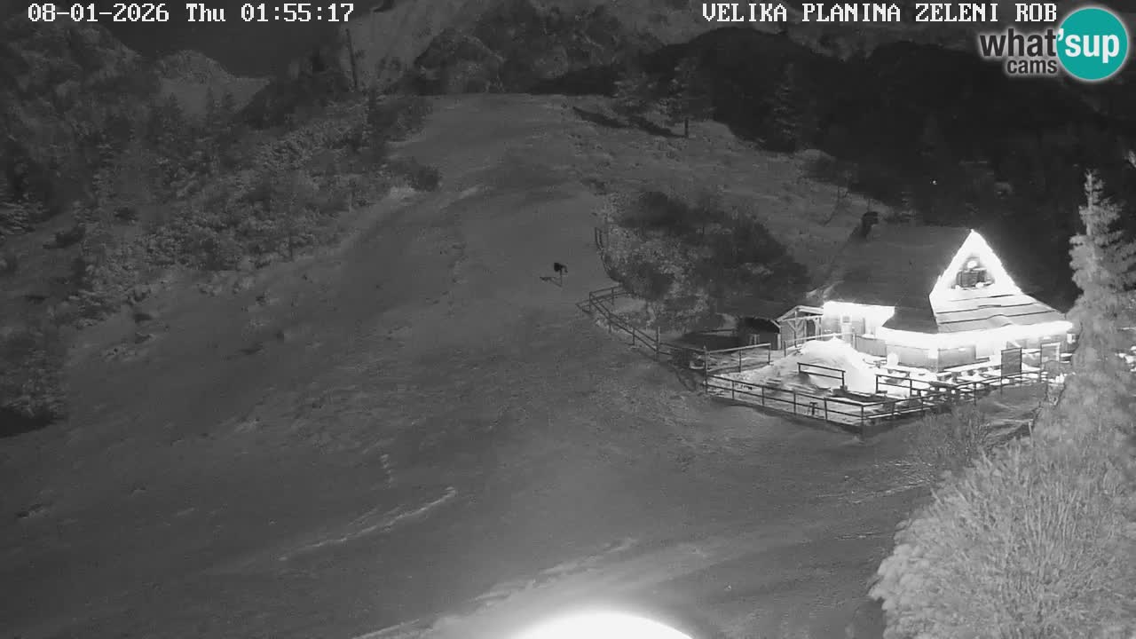 Zeleni Rob – Webcam live | Velika Planina