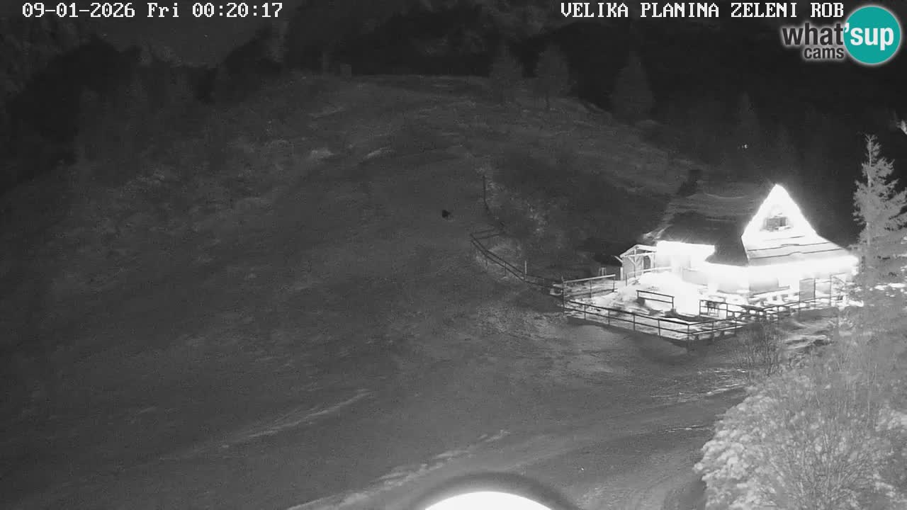 Zeleni Rob – Webcam live | Velika Planina