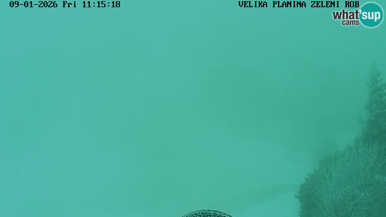 Zeleni Rob – Webcam live | Velika Planina