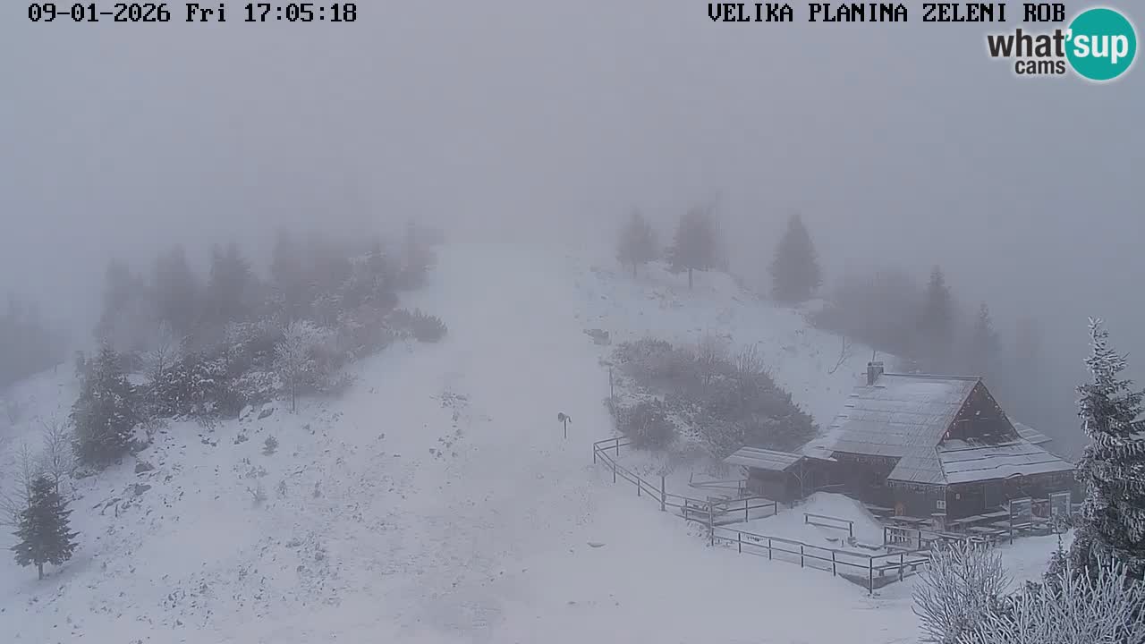 Zeleni Rob | Webcam live Velika Planina