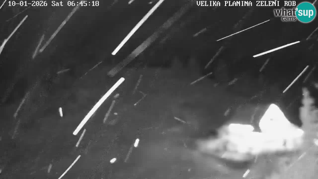Zeleni Rob – Webcam live | Velika Planina