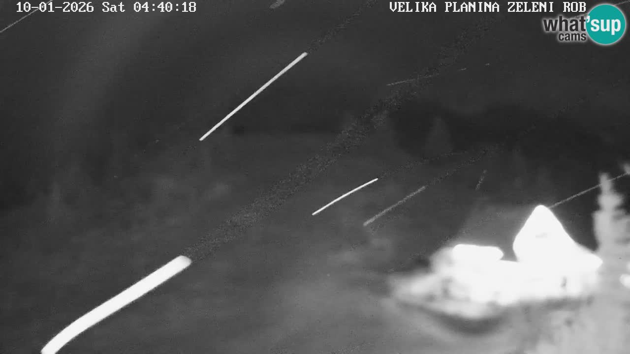 Zeleni Rob | Web kamera Velika Planina