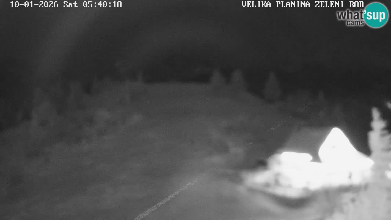Zeleni Rob | Webcam live Velika Planina