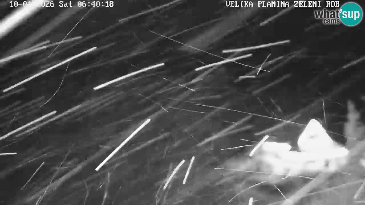 Zeleni Rob – Webcam live | Velika Planina