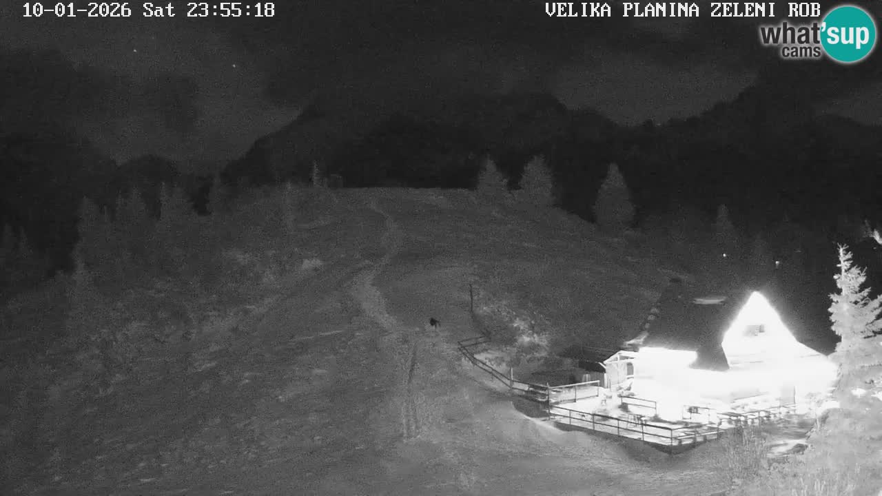 Zeleni Rob – Webcam live | Velika Planina