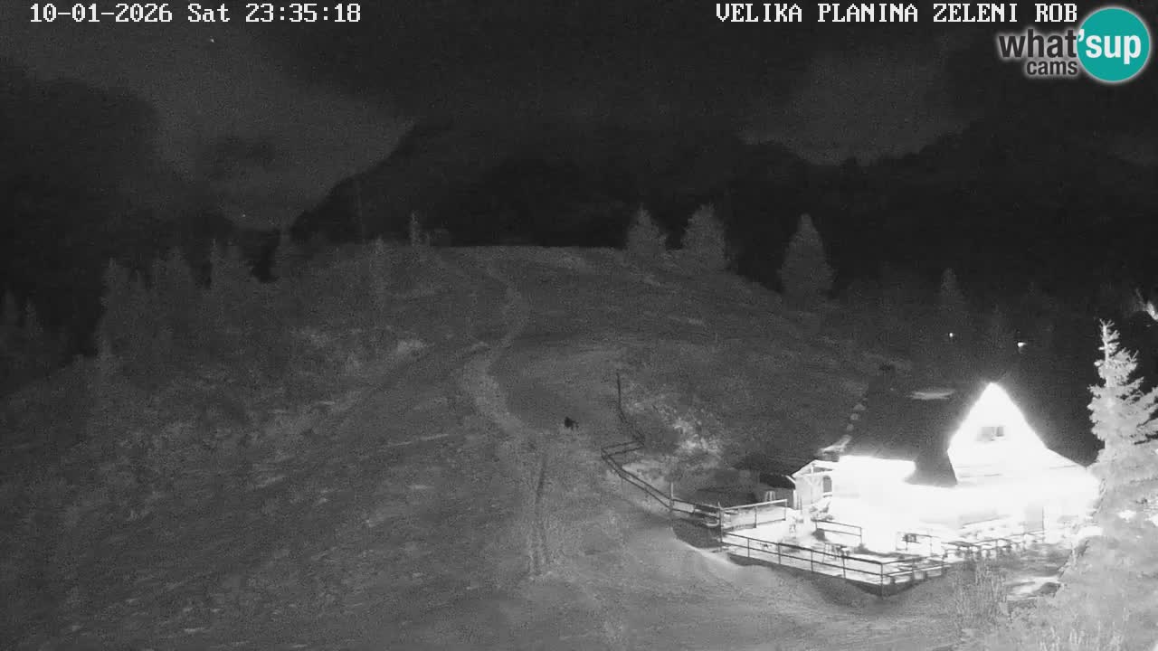 Zeleni Rob – Webcam live | Velika Planina