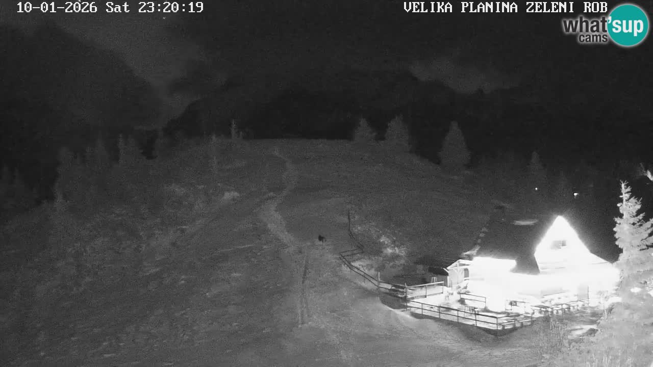 Zeleni Rob – Webcam live | Velika Planina