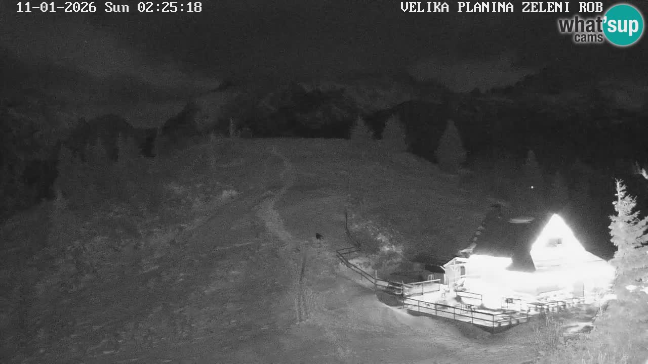 Zeleni Rob – Webcam live | Velika Planina