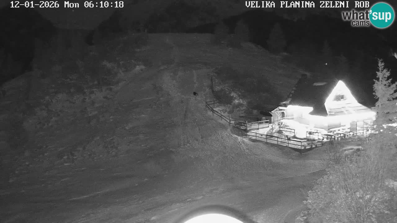 Zeleni Rob | Webcam live Velika Planina
