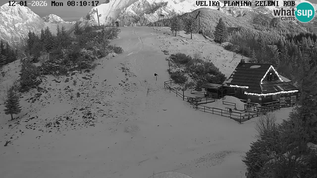 Zeleni Rob – Webcam live | Velika Planina