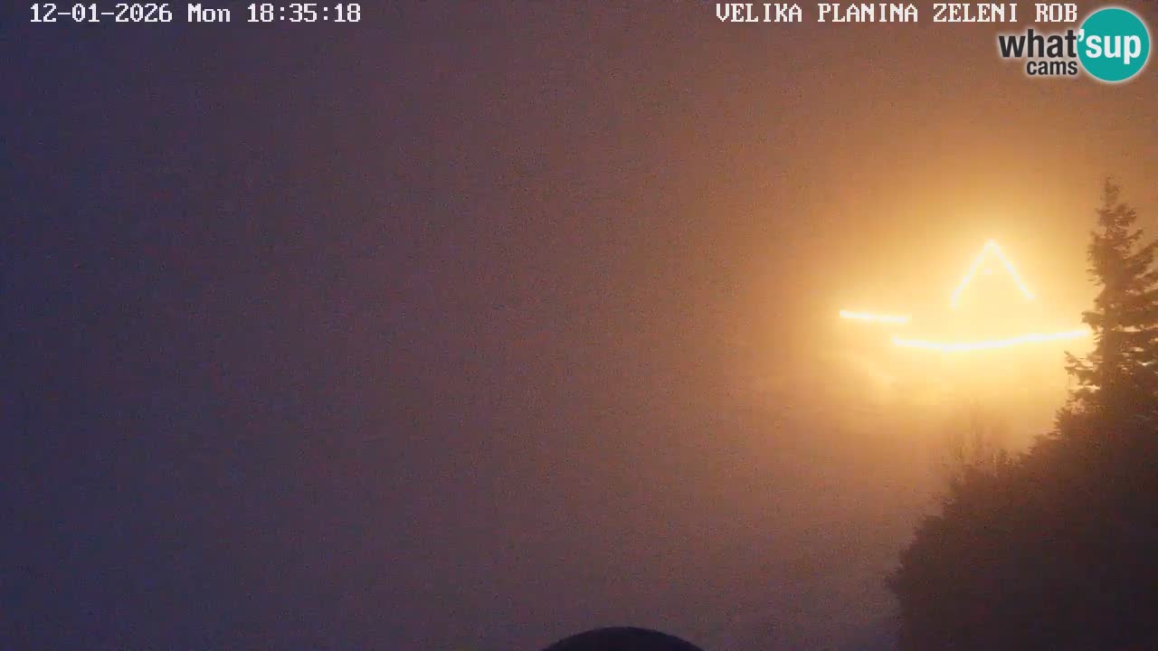 Zeleni Rob – Webcam live | Velika Planina