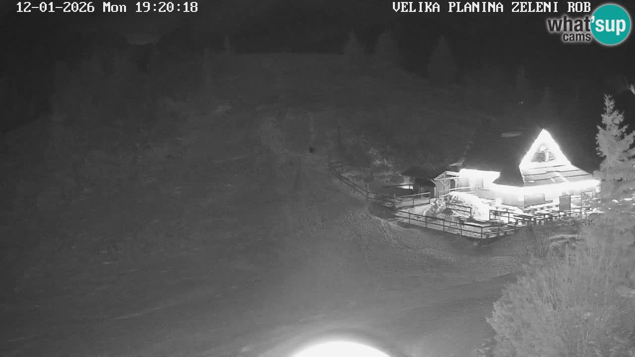 Zeleni Rob – Webcam live | Velika Planina