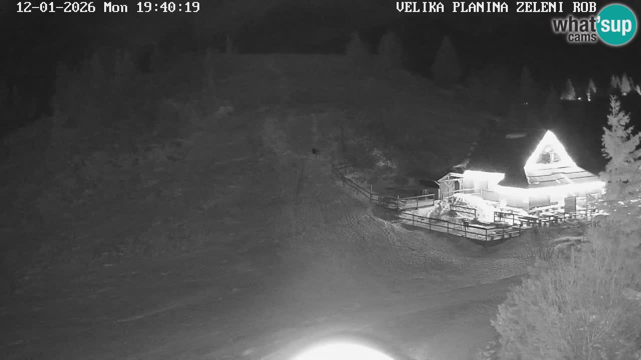 Zeleni Rob – Webcam live | Velika Planina
