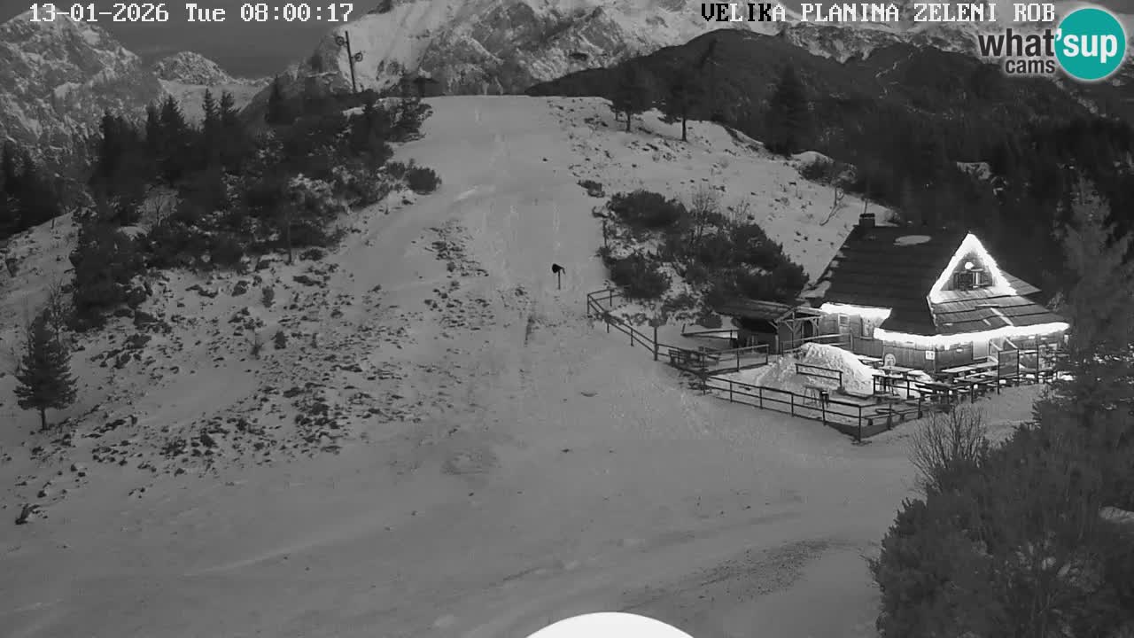 Zeleni Rob – Webcam live | Velika Planina