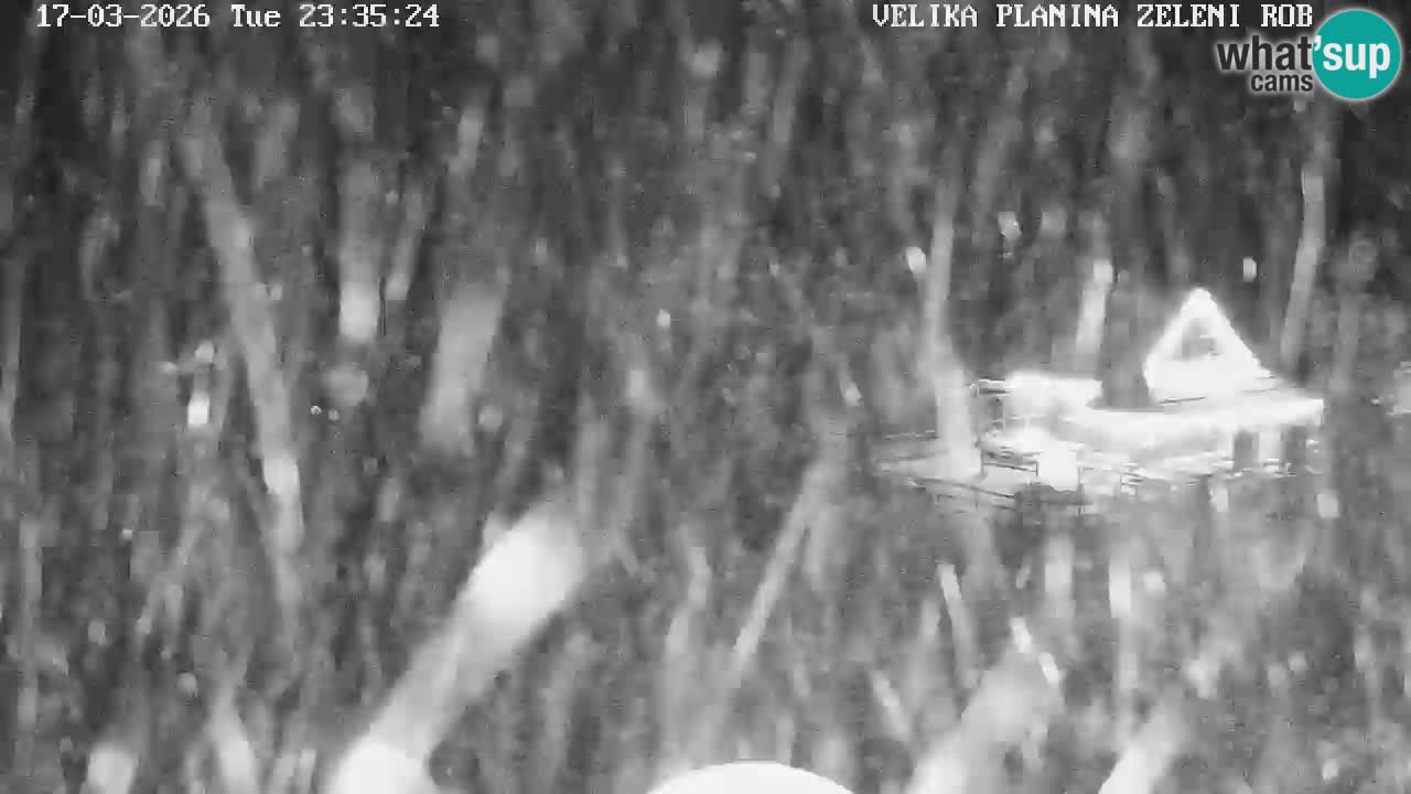 Zeleni Rob – Webcam live | Velika Planina