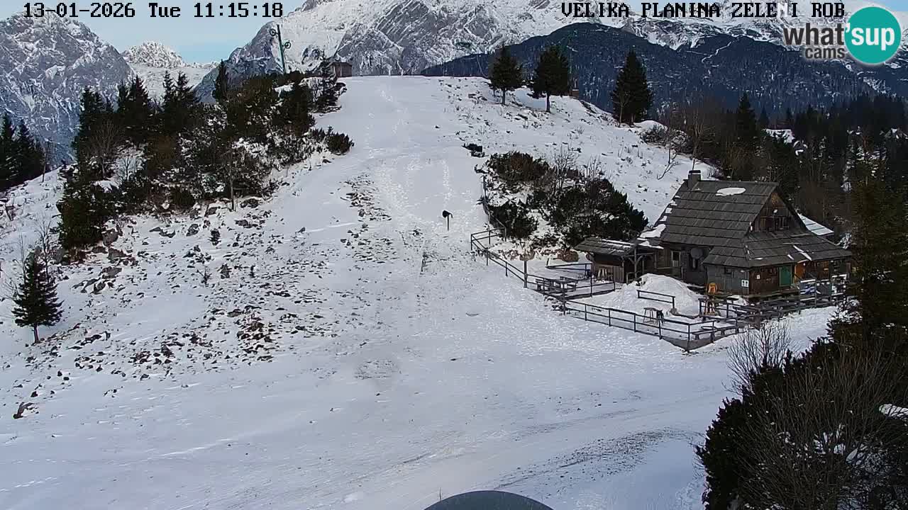 Zeleni Rob – Webcam live | Velika Planina