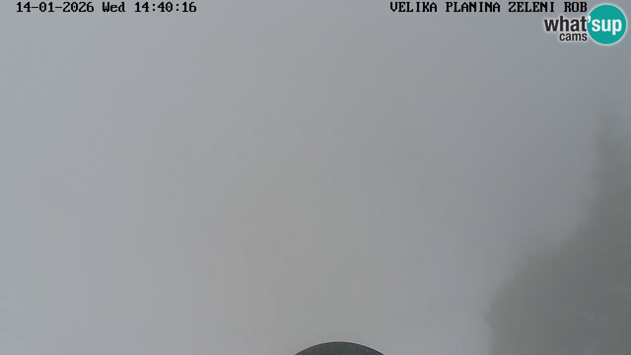 Zeleni Rob – Webcam live | Velika Planina