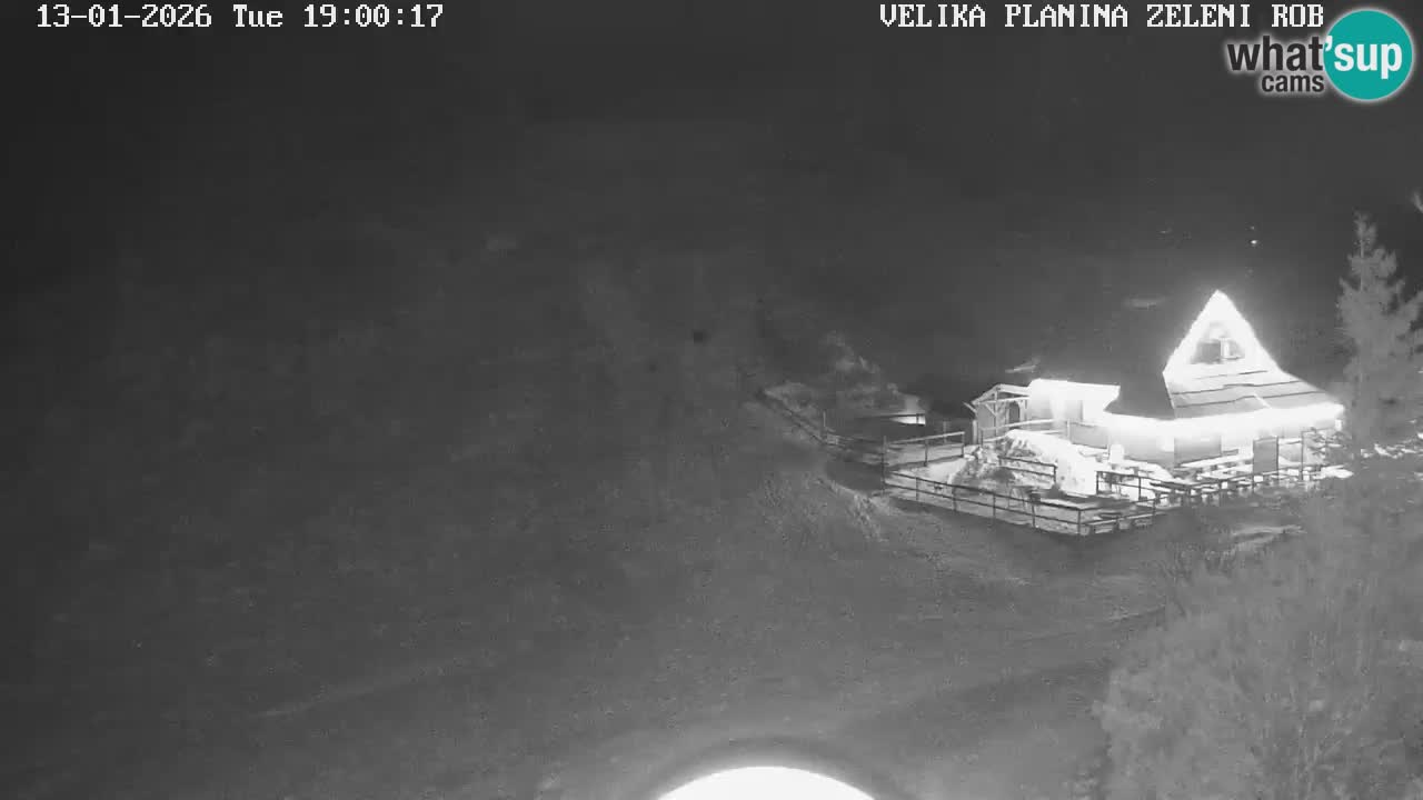 Zeleni Rob | Web kamera Velika Planina