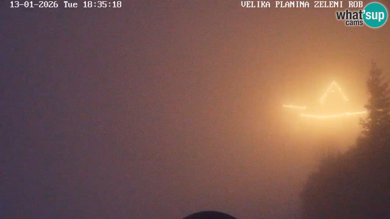Zeleni Rob – Webcam live | Velika Planina