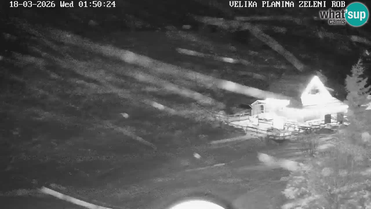 Zeleni Rob – Webcam live | Velika Planina