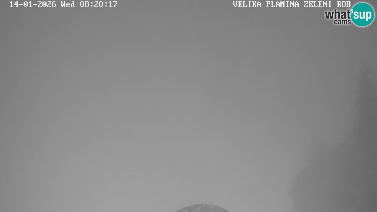 Zeleni Rob | Webcam live Velika Planina