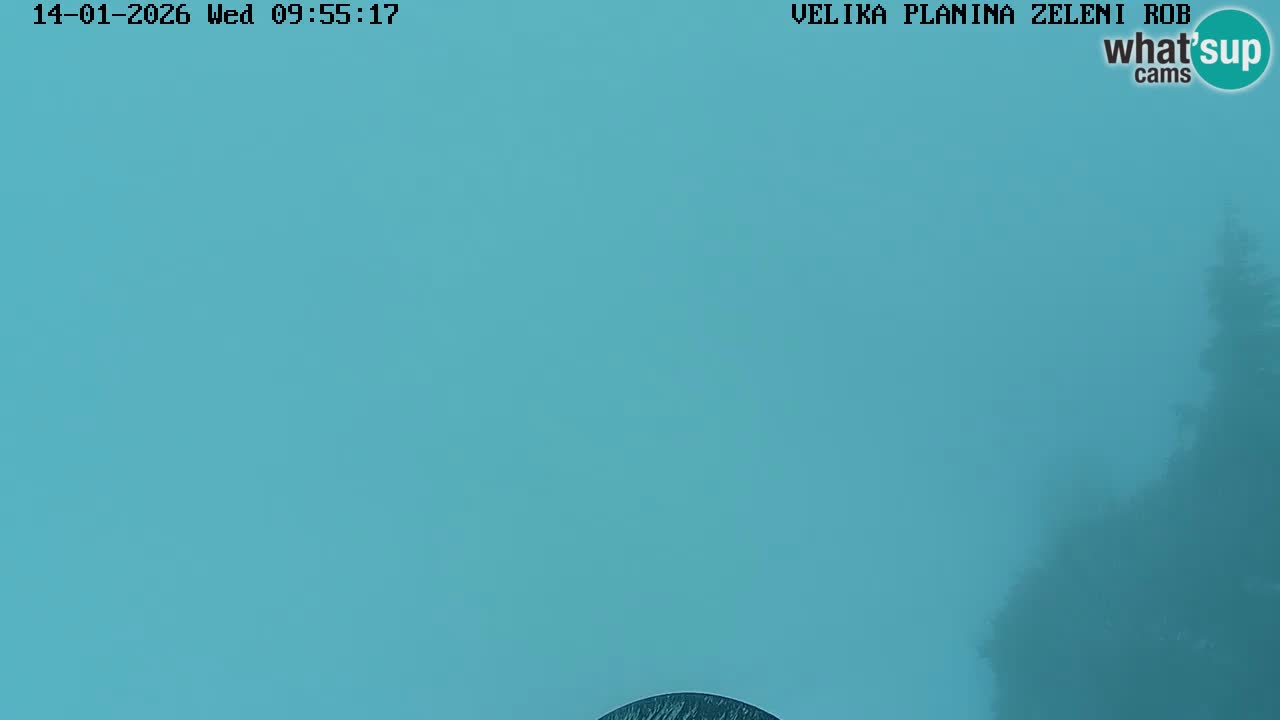 Zeleni Rob | Webcam live Velika Planina